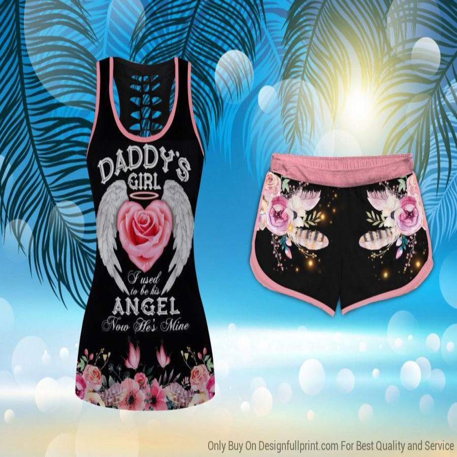 Guardian Angel Daddy Girl Tank And S &hellip;