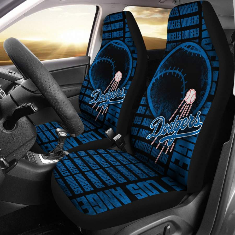 Gorgeous The Victory Los Angeles Dodgers Car Seat Covers CSC9639