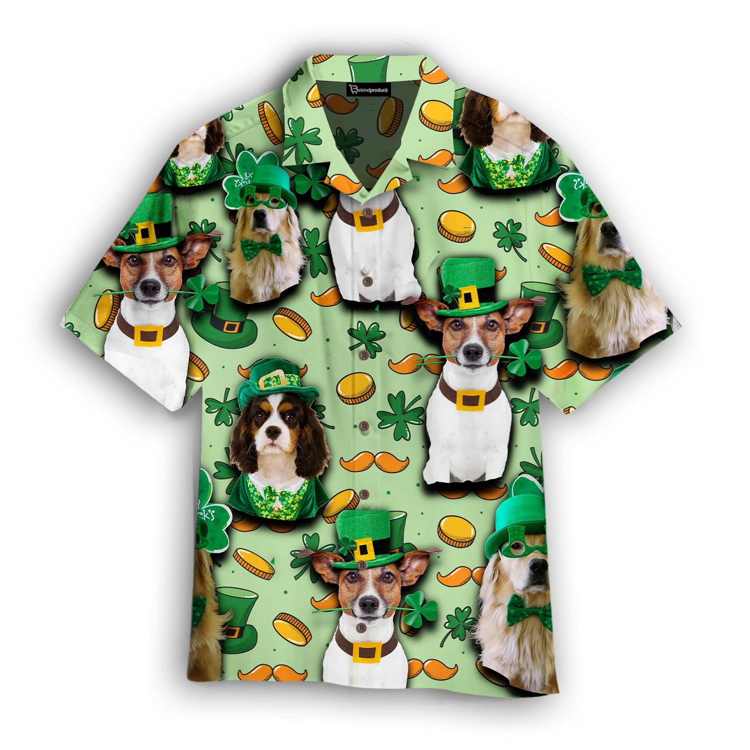 Funny Dog Happy Irish St. Patrick’S Day Hawaiian Shirt Aloha Casual Shirt For Men And Women Hwn1295