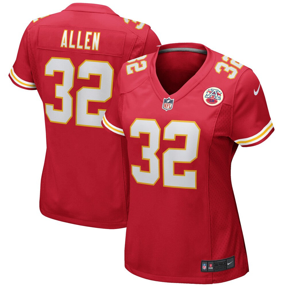 Women’S Kansas City Chiefs Marcus Allen Nike Red Game Retired Player Jersey