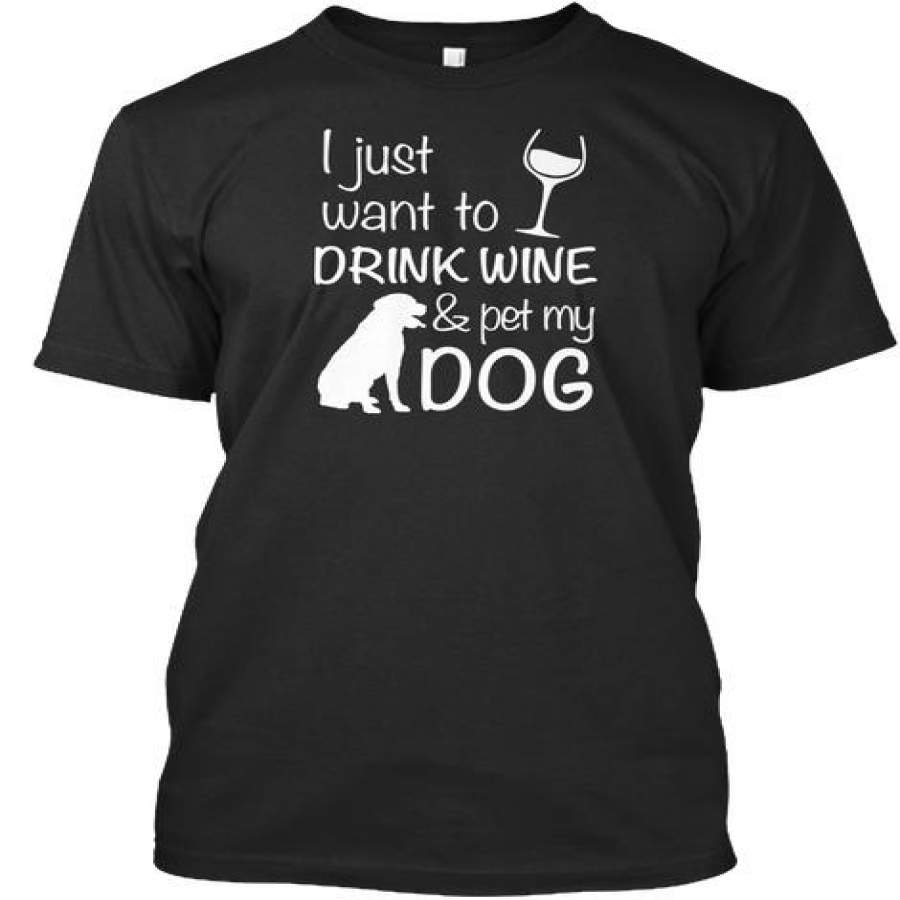 I Just Want To Drink Wine And Pet My &hellip;