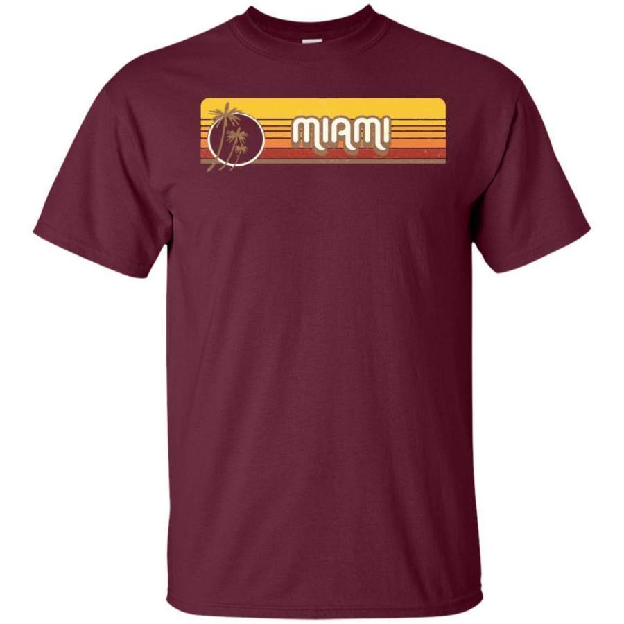 AGR Miami Retro Souvenir Vintage Men’s T-shirt