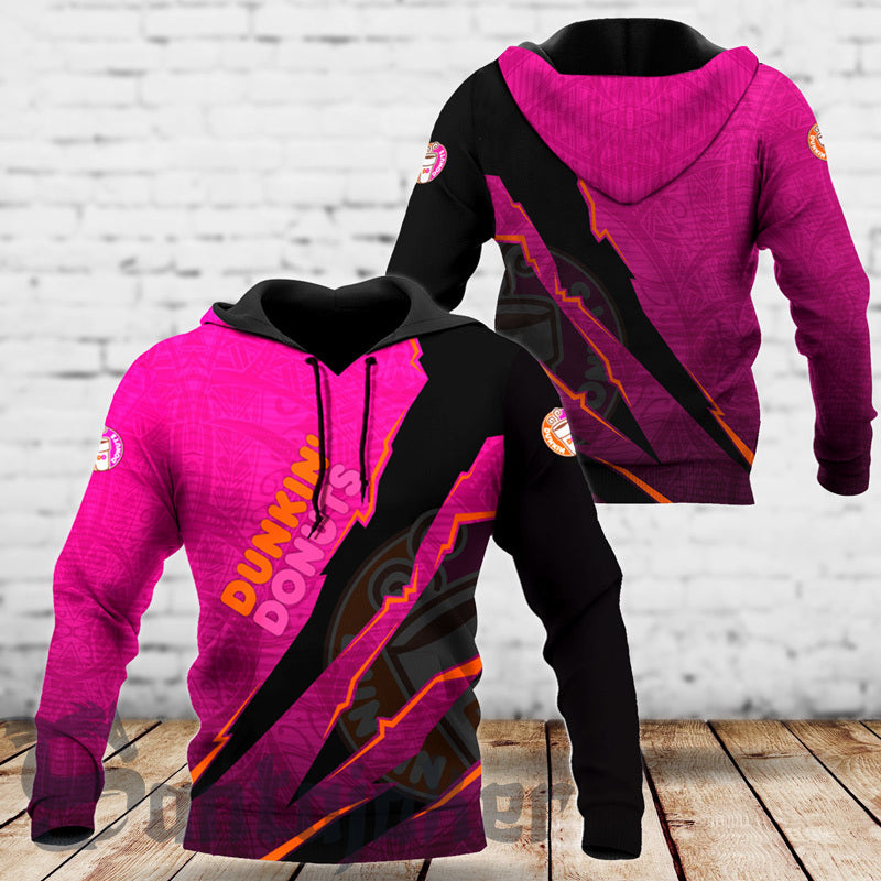 Dunkin Donut Monster Style Hoodie & Zip Hoodie