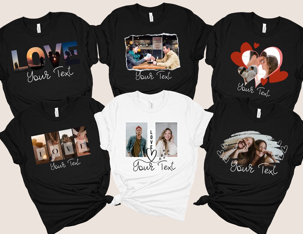 Custom Photo Tshirt, Custom Family Picture T-Shirt, Custom Shirt With Photo, Personalized Family Picture Tee, Custom My Pet Photo Shirt, 4Fansport Prowallart