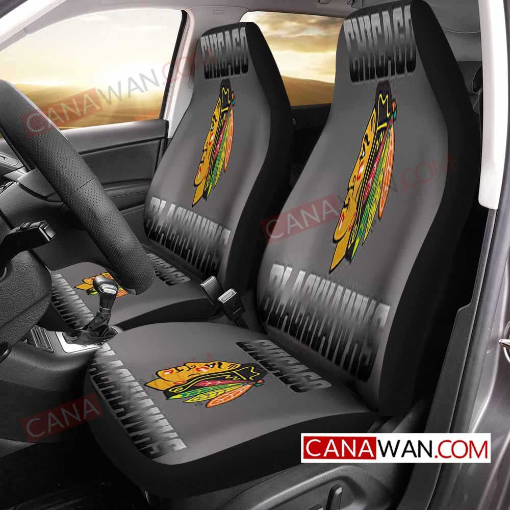 Chicago Blackhawks Car Seat Cover Set CSC420