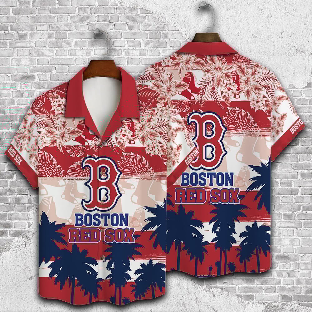Boston Red Sox Major League Baseball 3D Print Hawaiian Shirt Shml