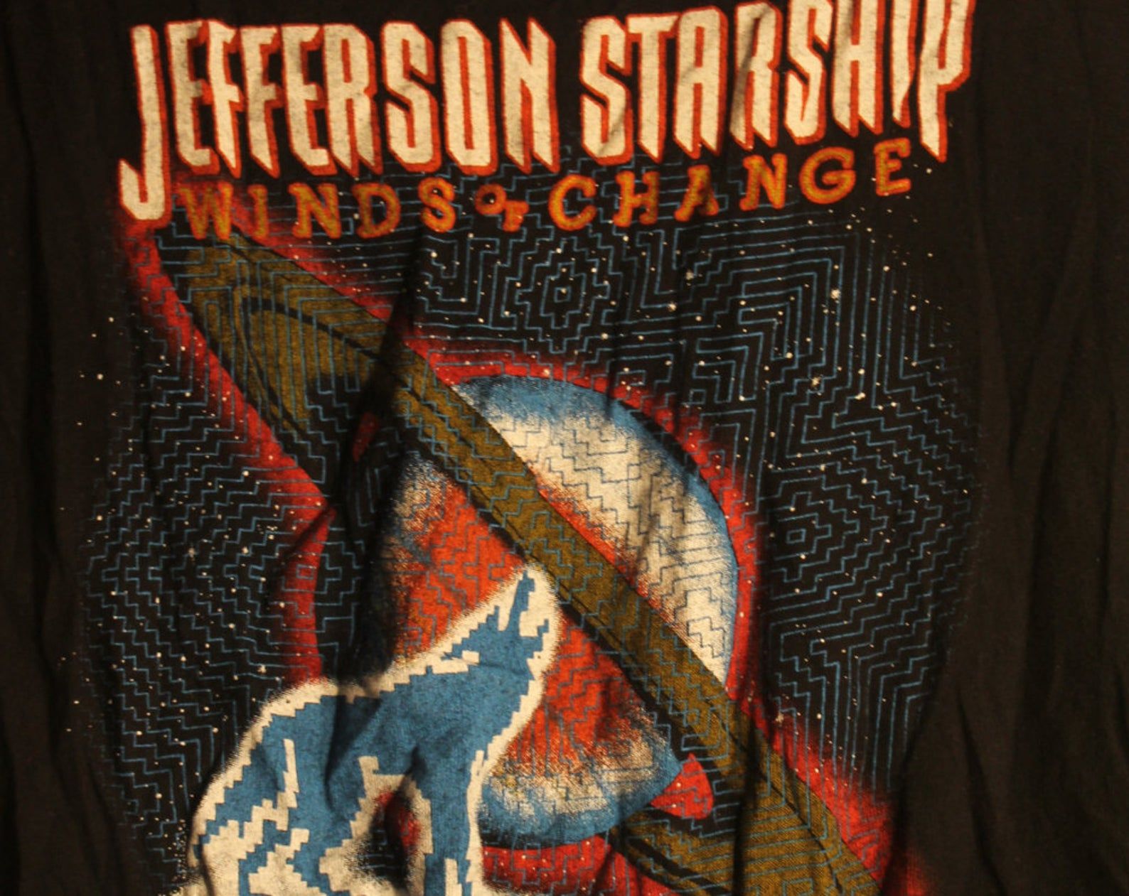 Jefferson Starship Vintage Band T Shirt Grace Slick Paul Kantner! Vintage 82! Jefferson Starship Winds Of Change Tour! Unworn