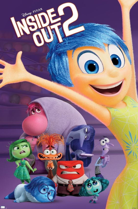 Trends International Disney Inside Out 2 – Group Wall Poster, 22.37″ x 34.00″, Unframed Version