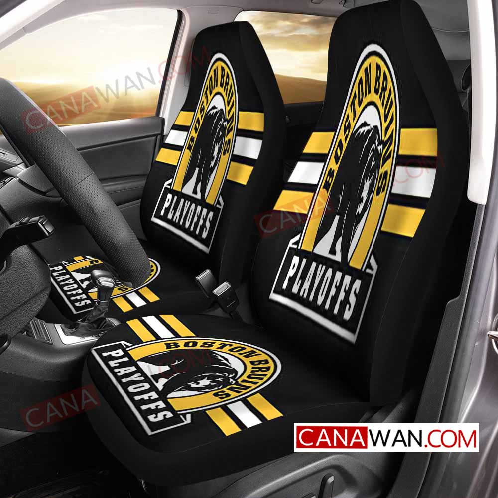 Boston Bruins Car Seat Cover Set CSC8985