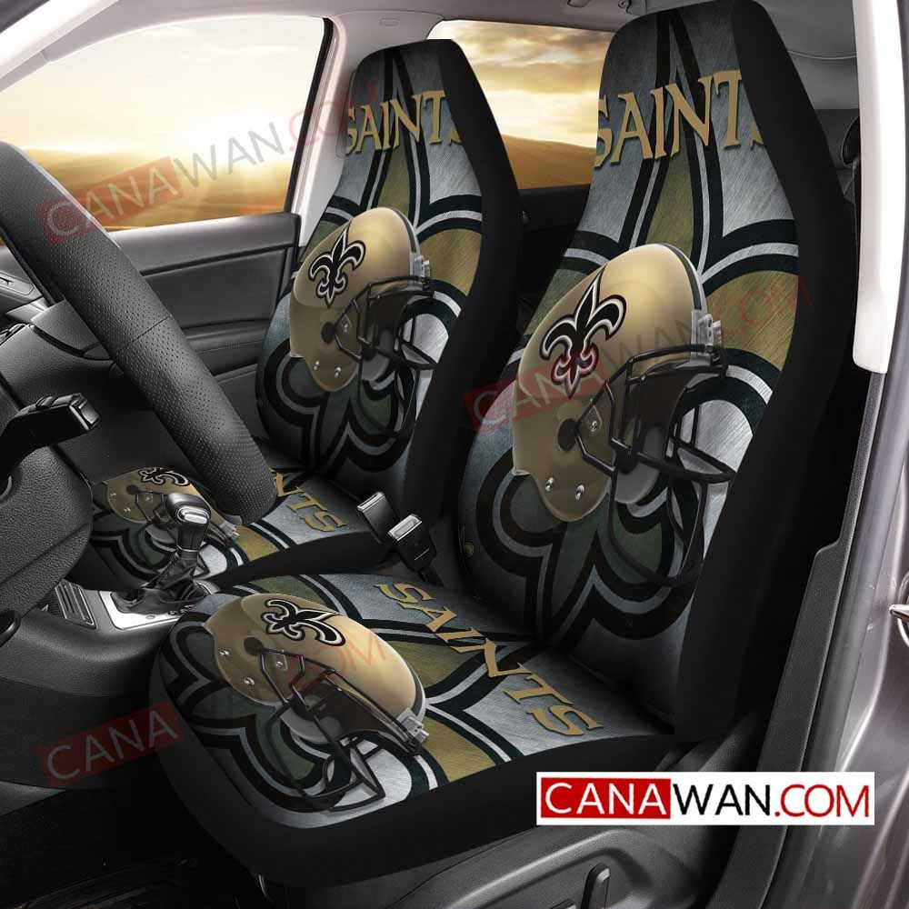 New Orleans Saints Car Seat Cover Set CSC6654