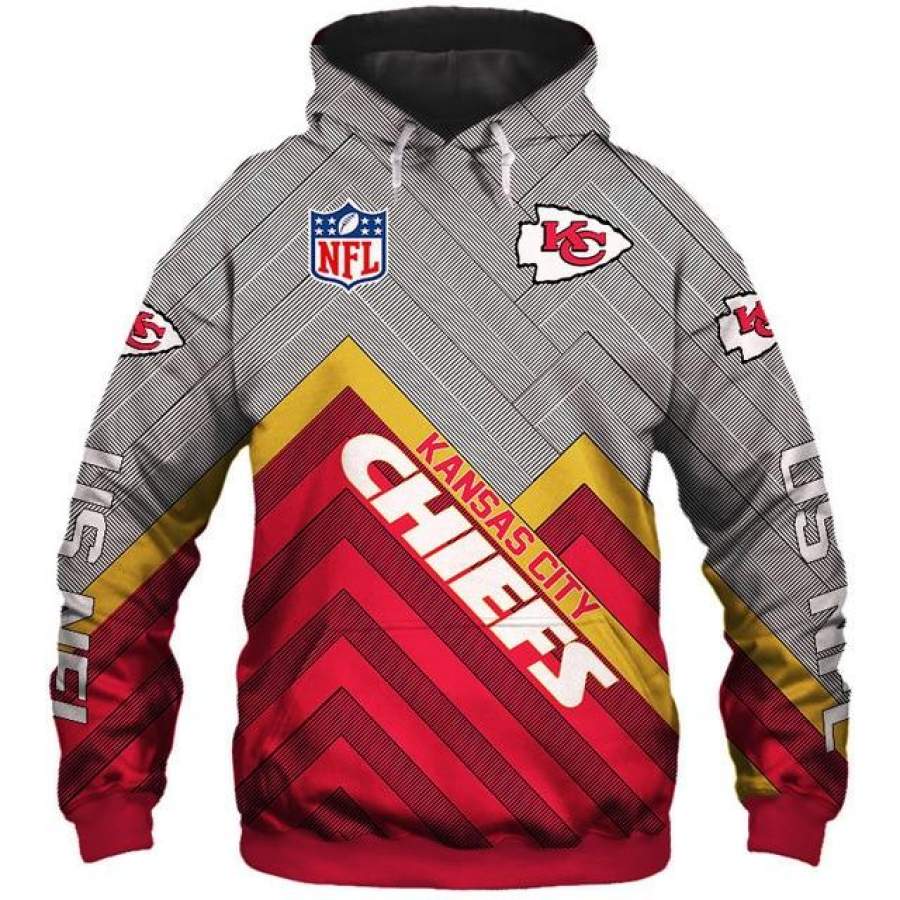 Kansas City Chiefs 3D Hoodie