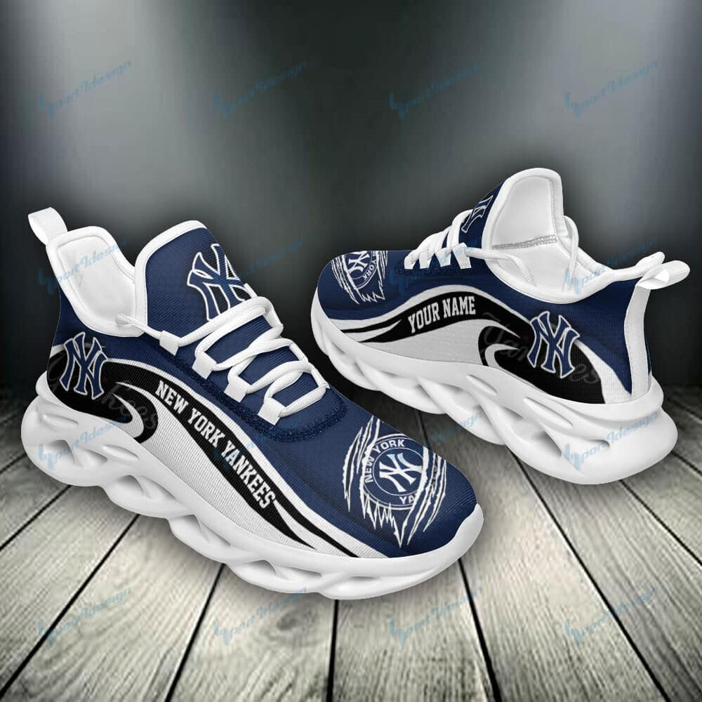 New York Yankees Personalized Clunky Sneaker Max Soul Shoes Ver 47