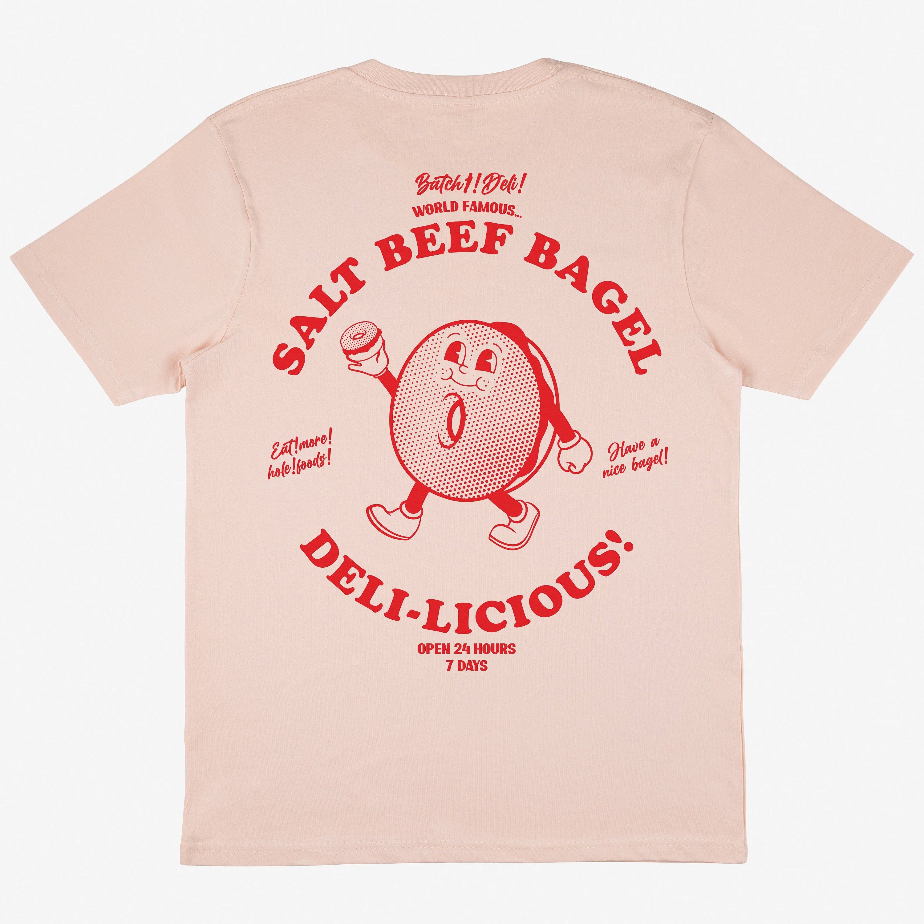 Shirt Ideas, Salt Beef Bagel Unisex  …