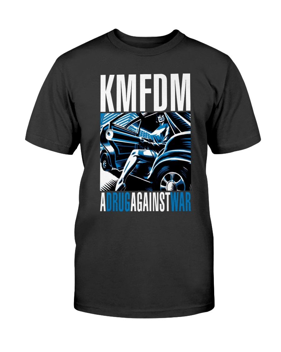 Vintage 90S Kmfdm A Drug Against War Stronger Than Never Ever Before T Shirt 070921