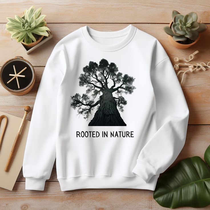 Rooted in Nature Sweatshirt, Cozy Un &hellip;