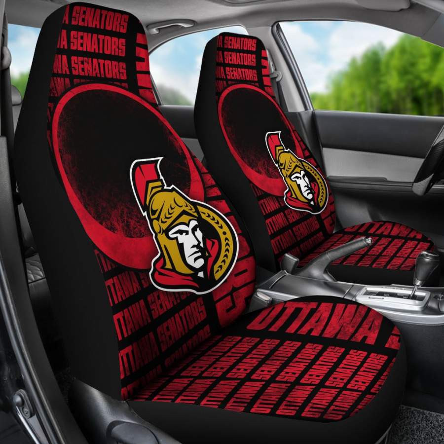 Gorgeous The Victory Ottawa Senators Car Seat Covers CSC983