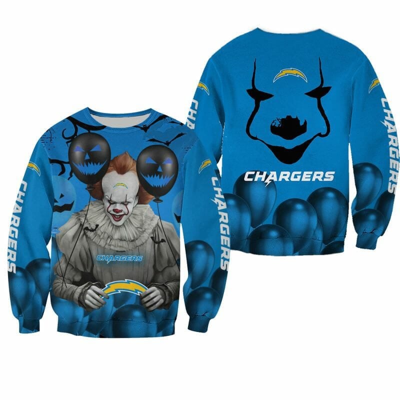 Sport-Team Los Angeles Chargers Powder Blue It Sweatshirt Aop Shirt