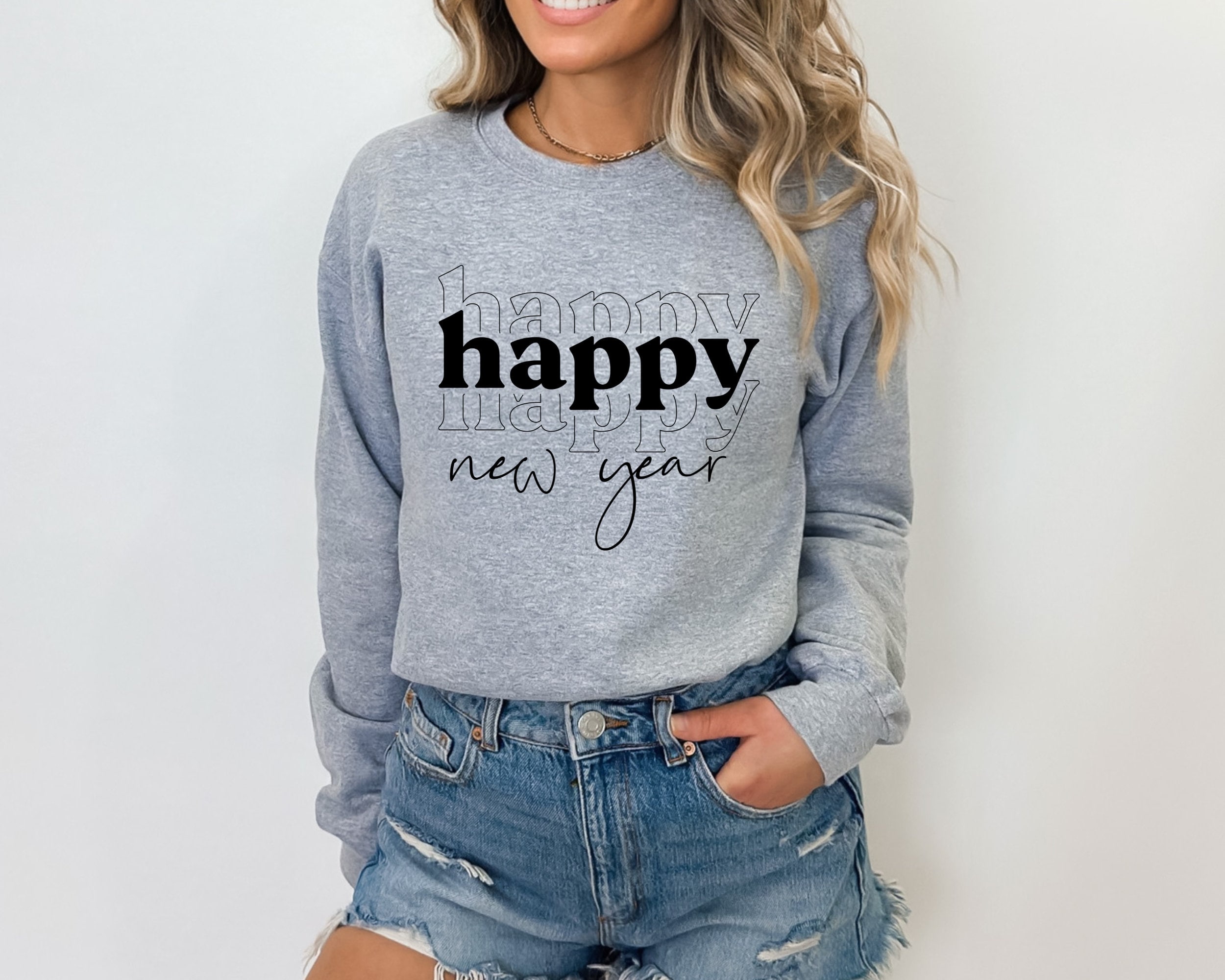 Happy New Year Sweatshirt, New Year …