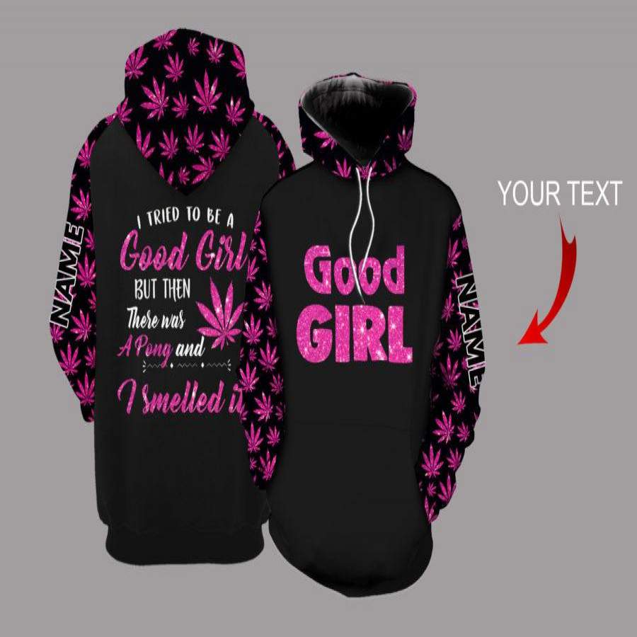 Good Girl and a Bong Pink Personaliz …