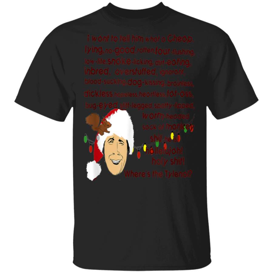 Griswold's Family Vacation Christmas Funny Quote Gift Idea T-shirt Long Hoodie Black