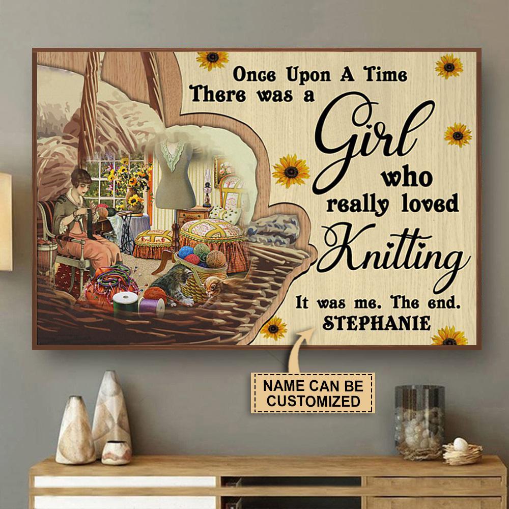 Personalized Knitting Once Upon A Ti …