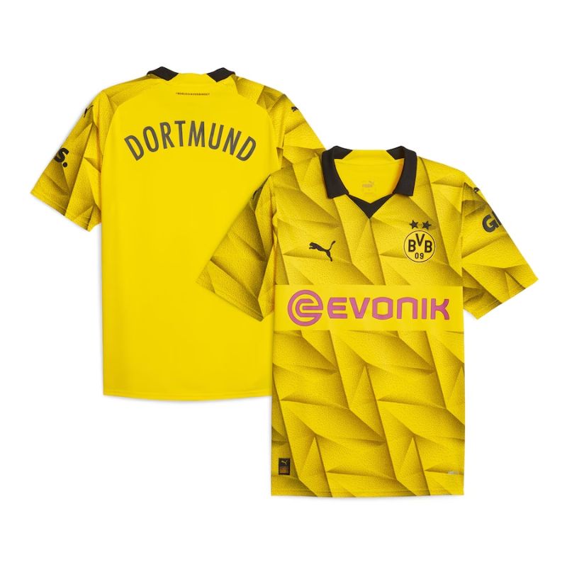 Borussia Dortmund 2023/24 Third Custom Jersey – Yellow