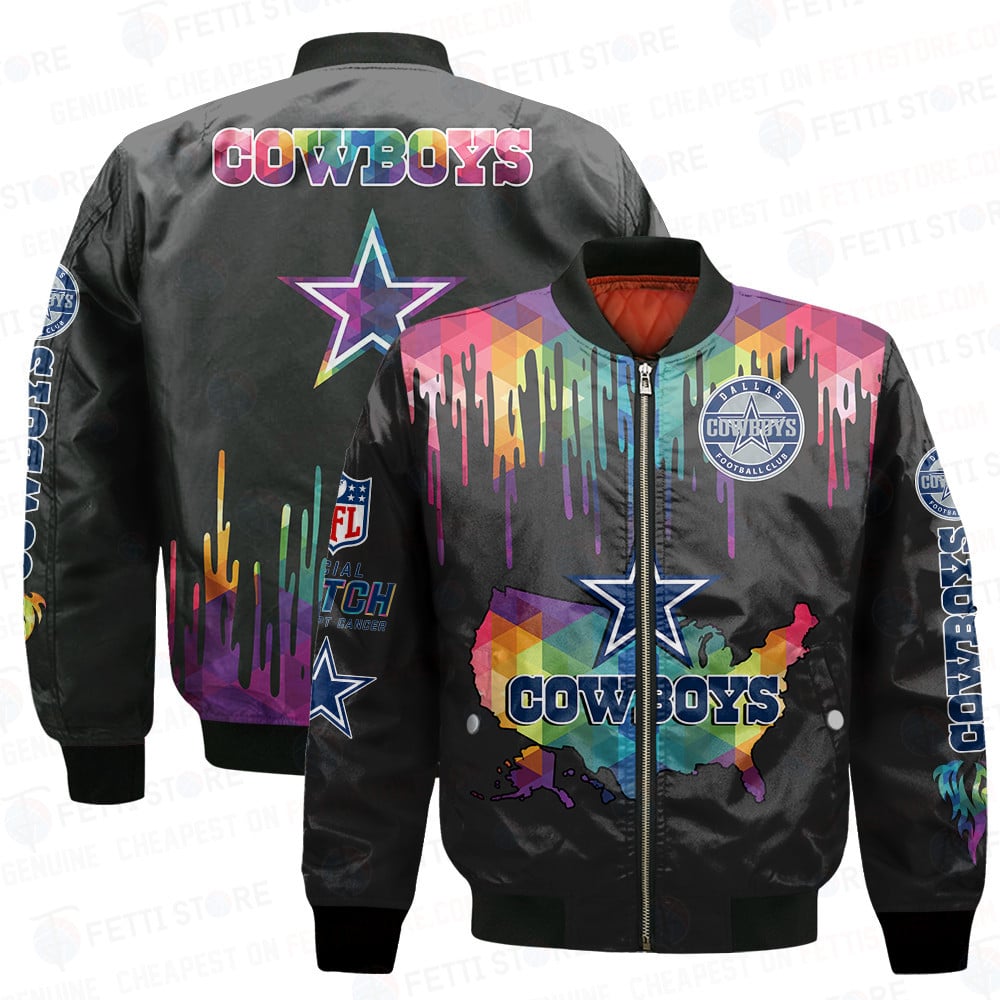 Dallas Cowboys National Football League AOP Bomber Jacket BJ764