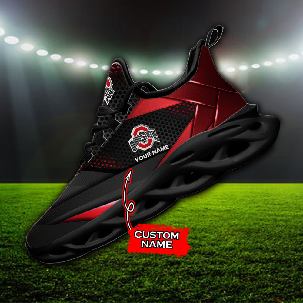 Ohio State Buckeyes Max Soul Shoes Sneakers For Men And Women 469