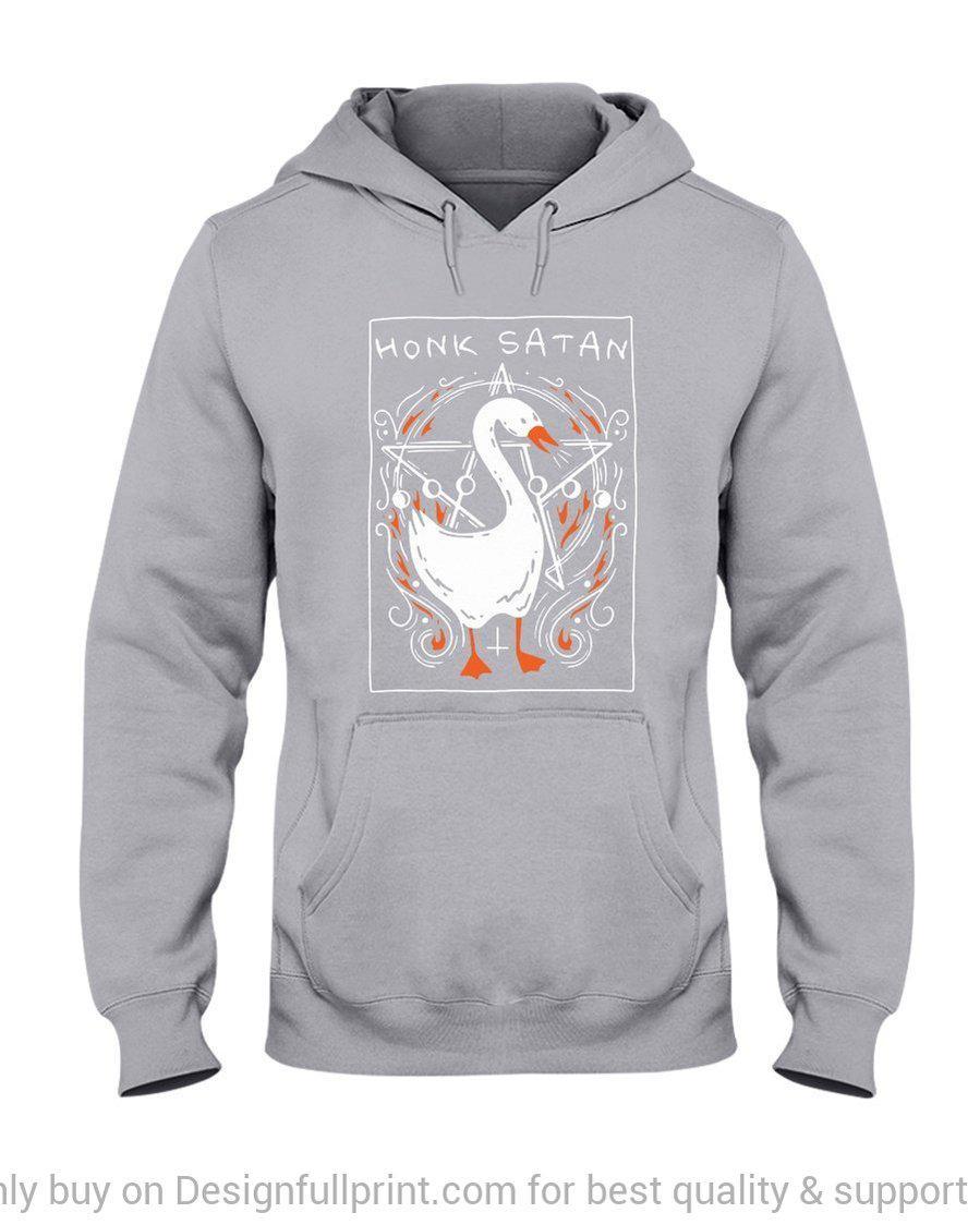 Honk Satan Duck Unisex Hoodie Pa