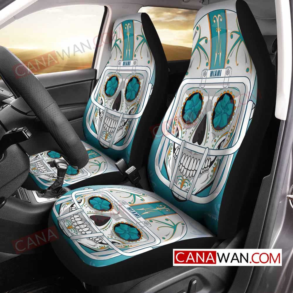 Miami Dolphins Car Seat Cover Set CSC1606