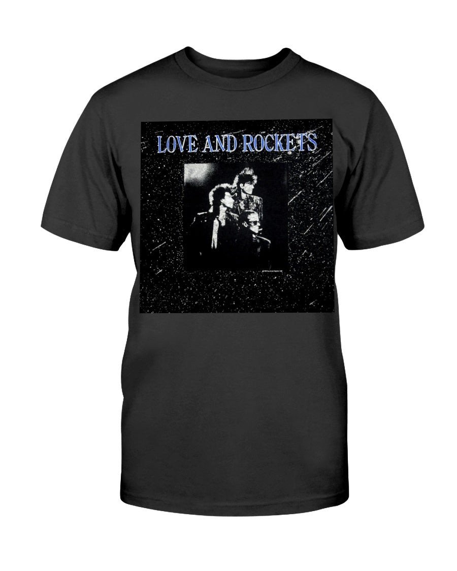 Vintage 80S 1987 Love And Rockets Bauhaus Gothic Rock Punk Tour Concert Promo T Shirt 210917