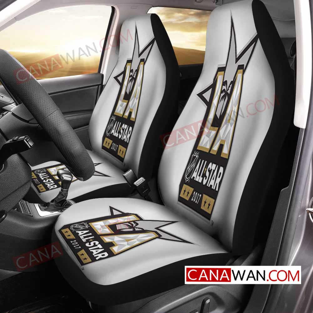 Los Angeles Kings Logo Art Car Seat Cover Set CSC8269