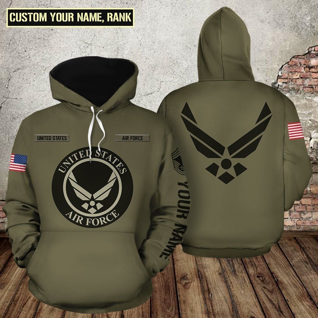 U.S AIRFORCE 3D HOODIE – CUSTO …