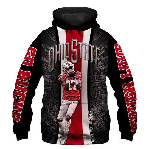 Amazon Sports Team Official Ohio State Buckeyes Sport-Team Hoodie 3D  Aop Shirt