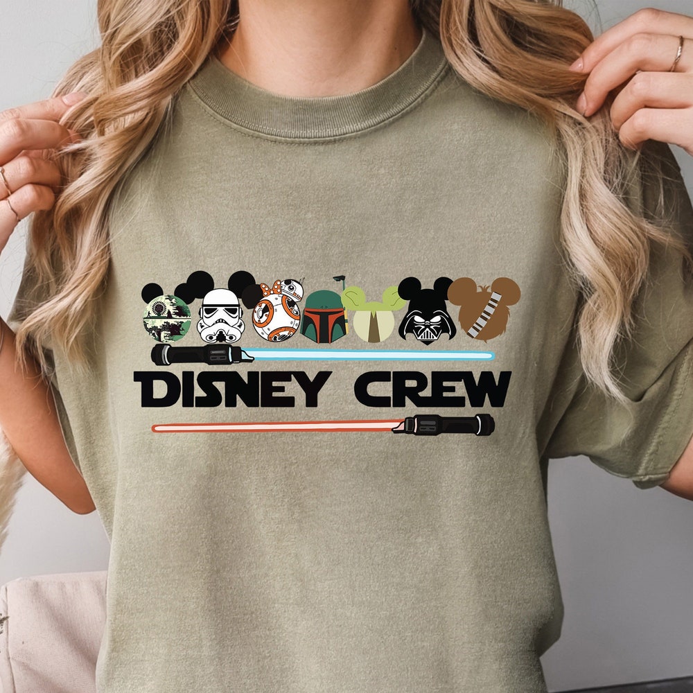 Star Wars Disney Crew Shirt, Comfort Colors Disney Shirt, Star Wars Family Shirt, Disney Star Wars Shirt, Disney Crew Shirt, 161160 Where Art Meets Style