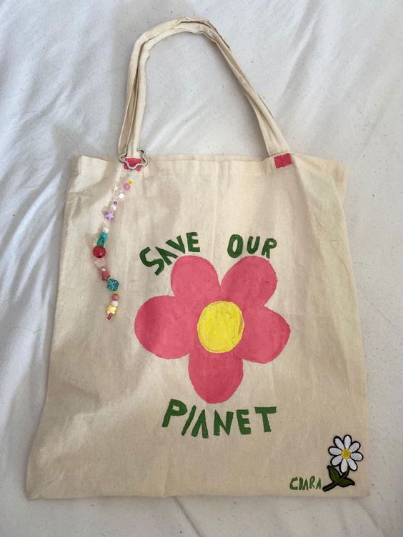 Save Our Pianet Tote Bag, Canvas Tote Bags, Tote Bag Design, Tote Bag Idea