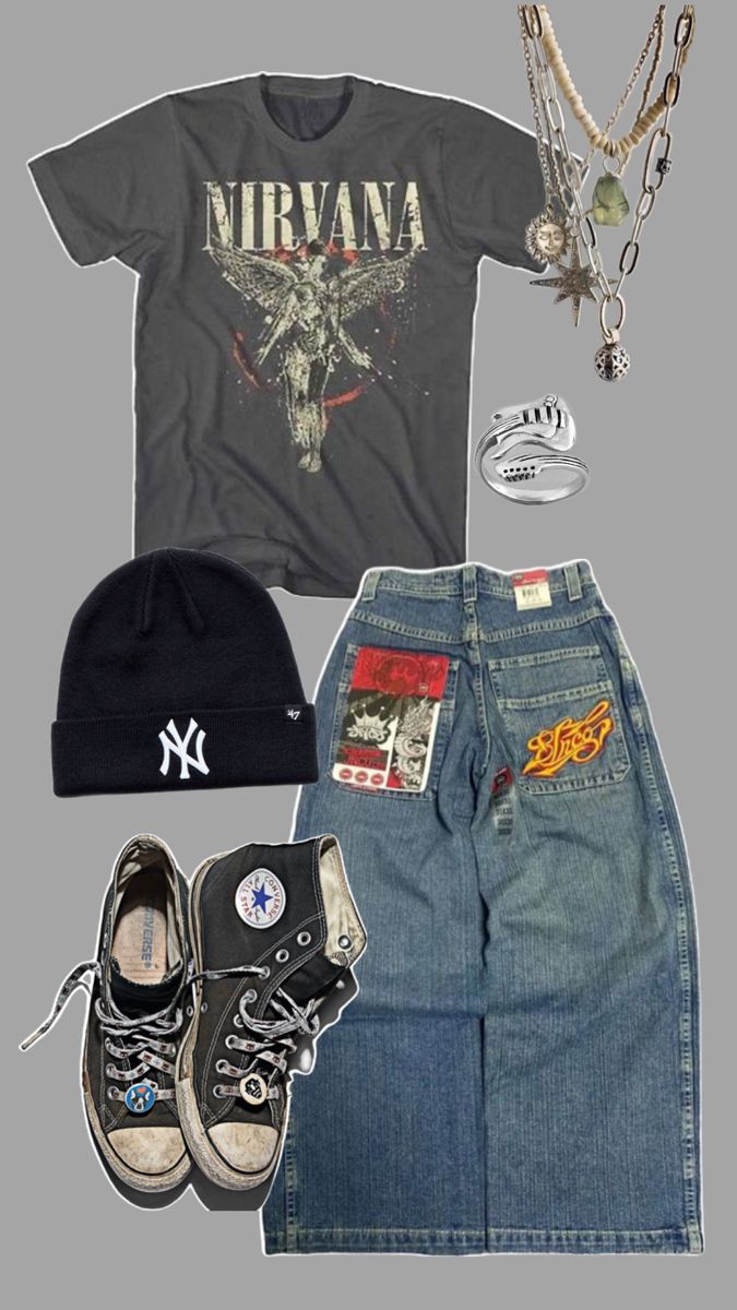 Grunge Men, Outfit ideas Shirt, Outf &hellip;
