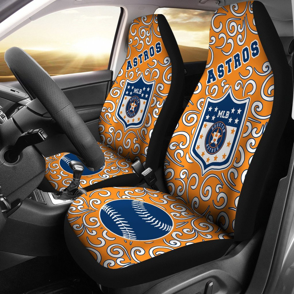 Houston Astros Car Seat Covers Sets For Car CSC1994