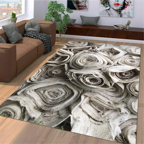 Fabric Texture Area Rug