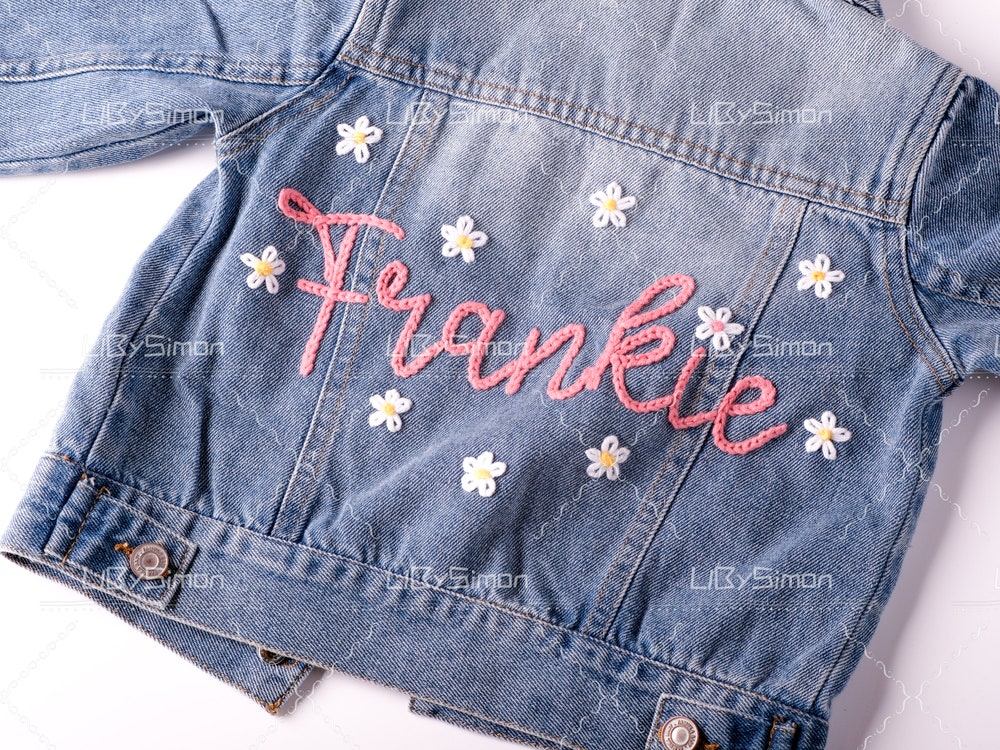 Adorable Custom Denim Jacket: Personalized Baby & Toddler Jean Jacket - Perfect For Baby Showers Or Birthdays! Where Art Meets Style
