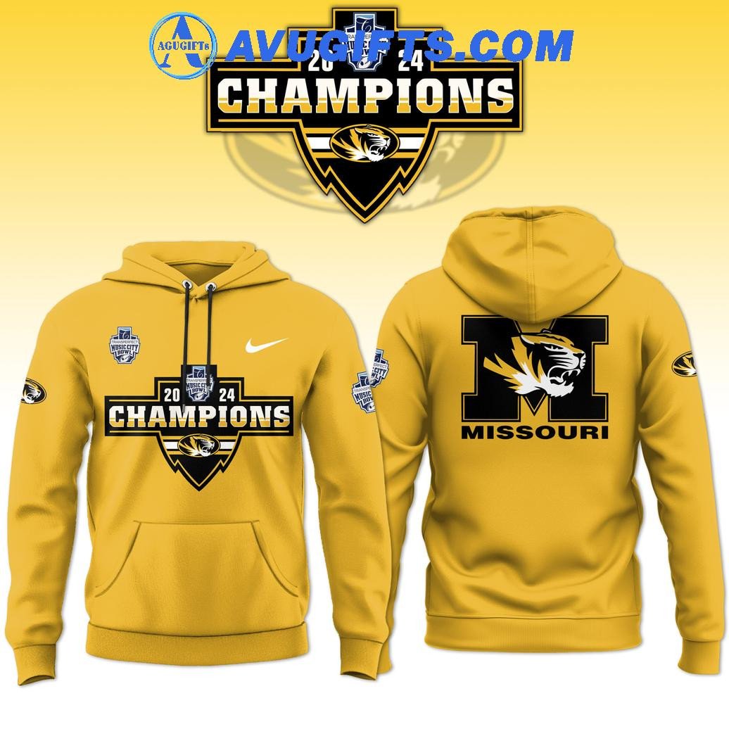 Mizzou Football Bowl Champions 2024 For Fans Limited Edition Hoodie – Zip Hoodie 3D Aop Shirt