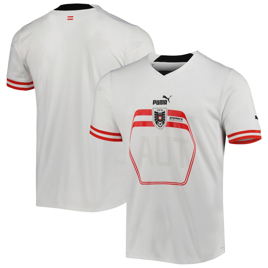 Austria National Team 2022/2023 Away Customized Shirt – White