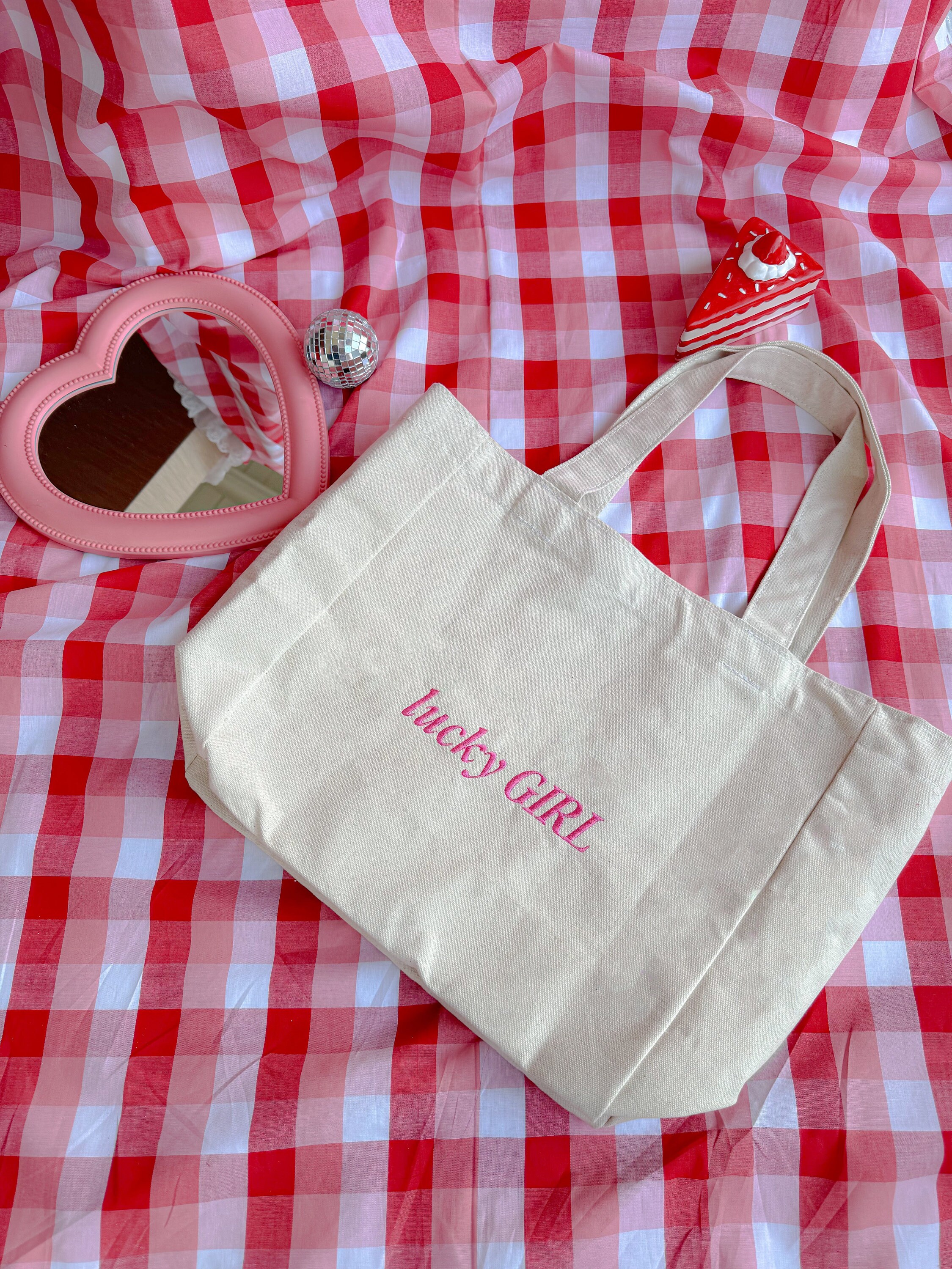 Lucky Girl Tote, Latina Brand – Spanish Stuff – Spanish Tote Bag