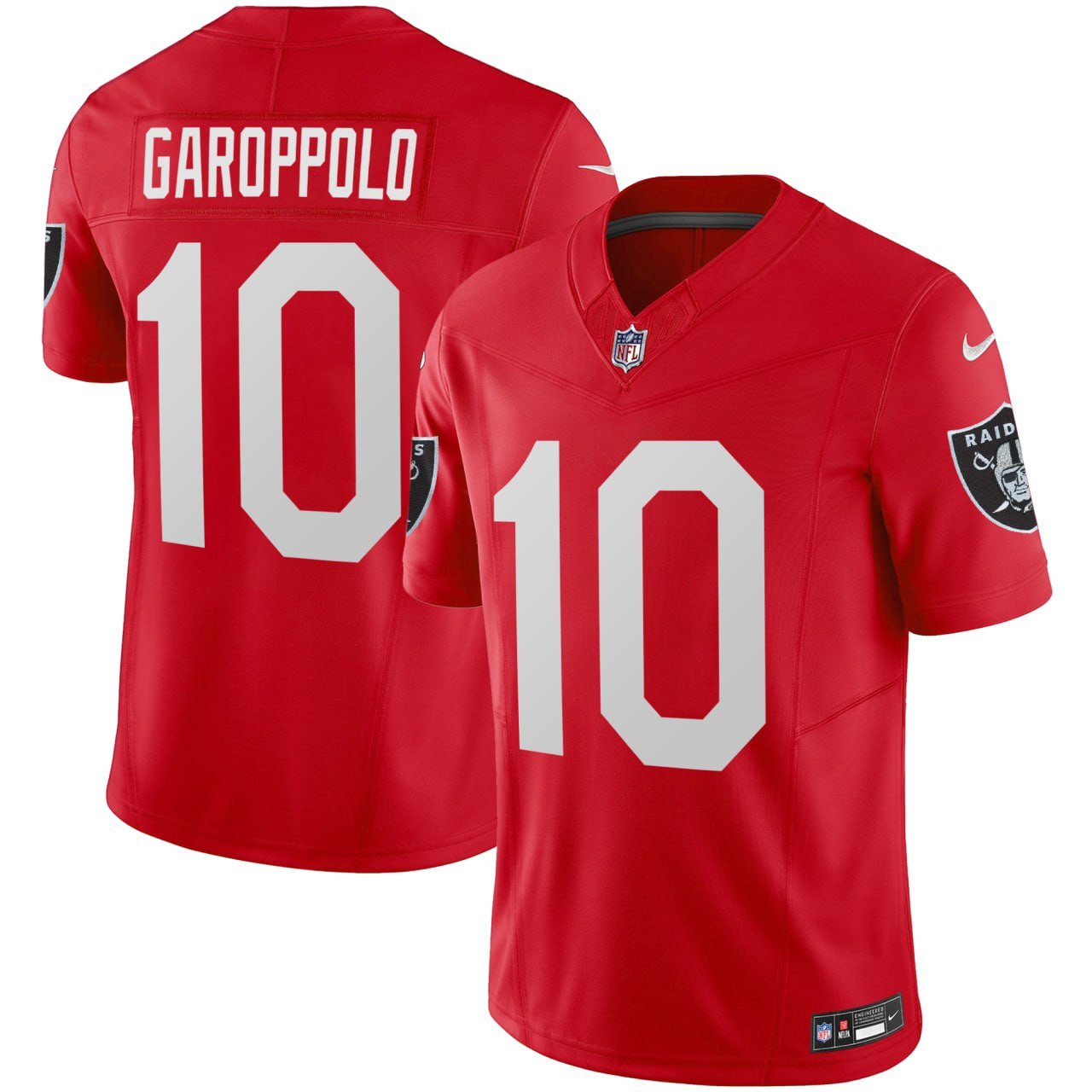 Jimmy Garoppolo Las Vegas Raiders Red Jersey – All Stitched – TXTrend Shop