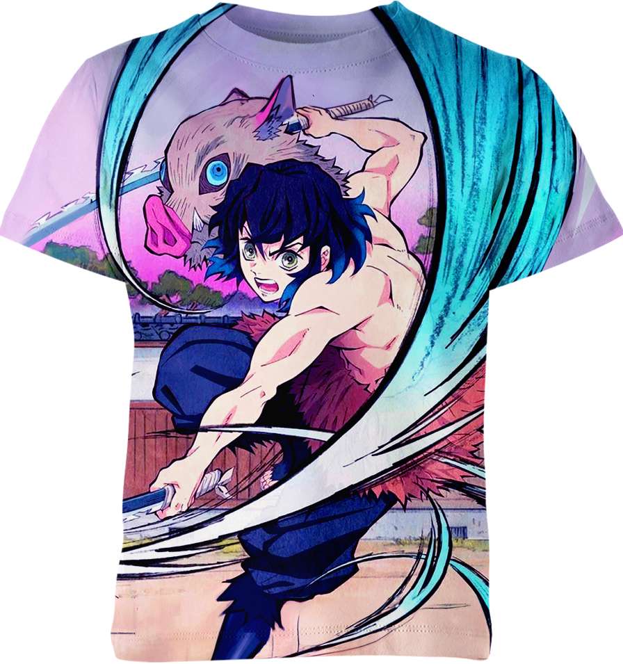 Inosuke Hashibira Demon Slayer Anime Shirt