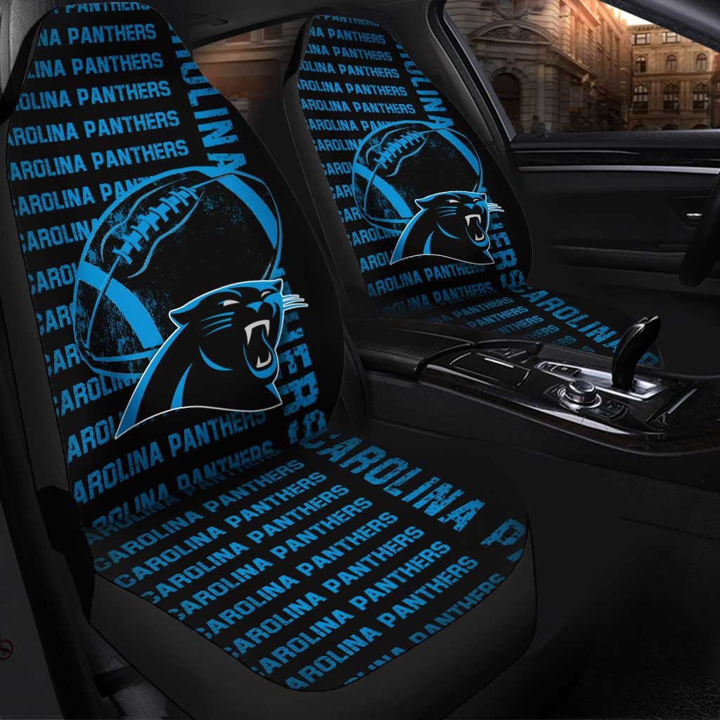 Carolina Panthers Car Seat Cover Set CSC8893