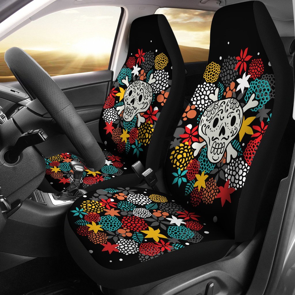 Skull Gift Cute Floral Skull Car Sea &hellip;