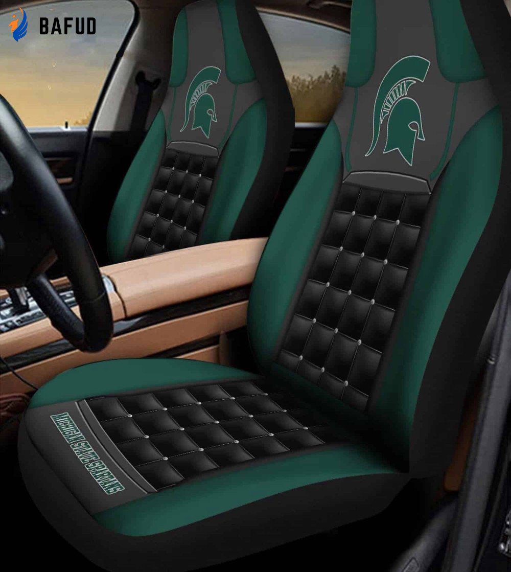 Michigan State Spartans Lover Car Seat Cover Set Gift For Fan CSC951