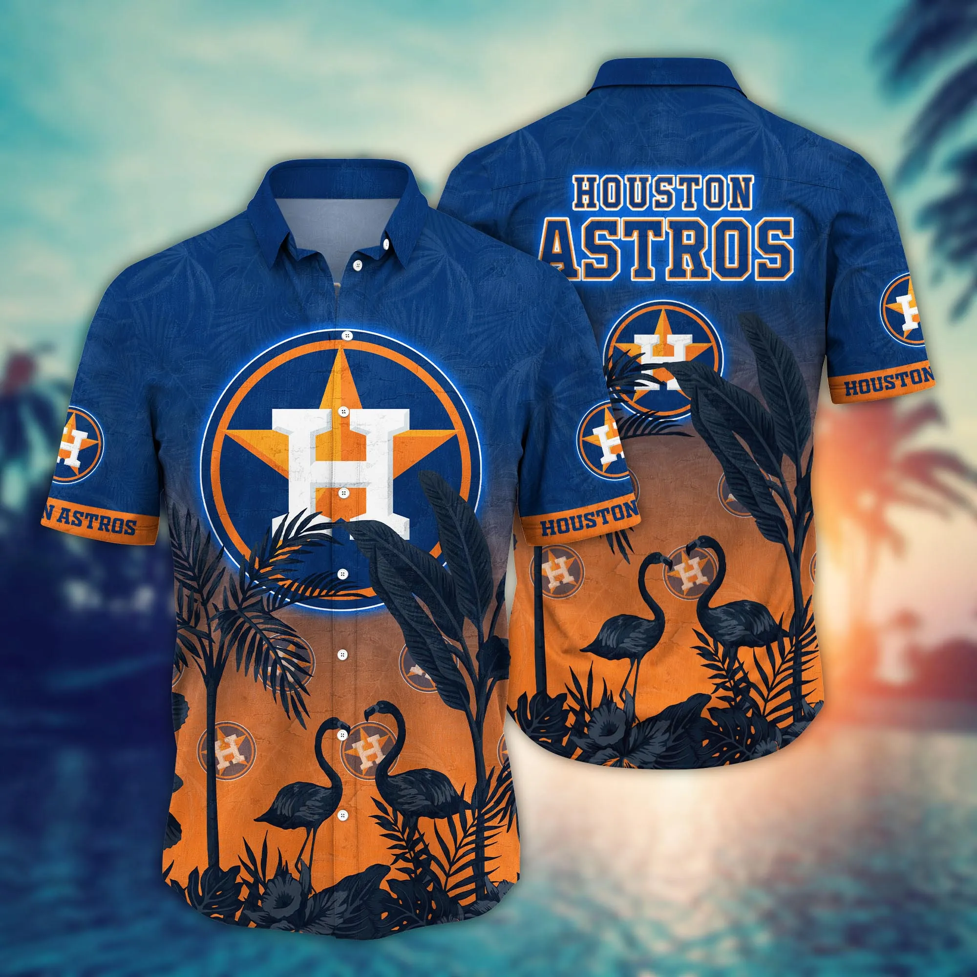 Houston Astros Mlb Hawaiian Shirt Mosquito Bitestime Aloha Shirt