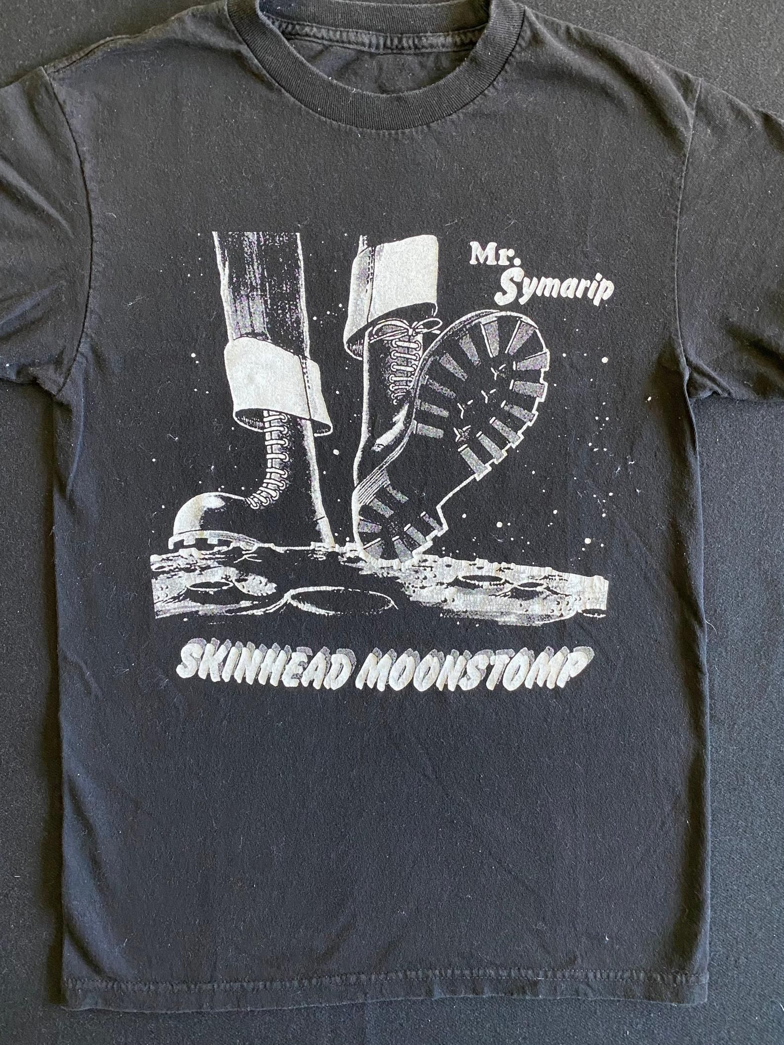 Vintage 80’S 90’S Mr Symarip Skinhead Moonstomp N Ska Band Black T Shirt With Fab Graphics